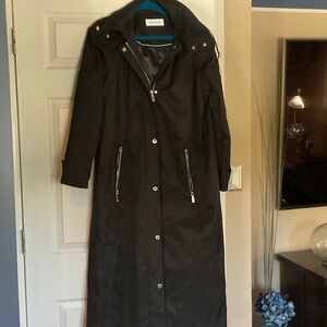 Calvin Klein Black Long Coat